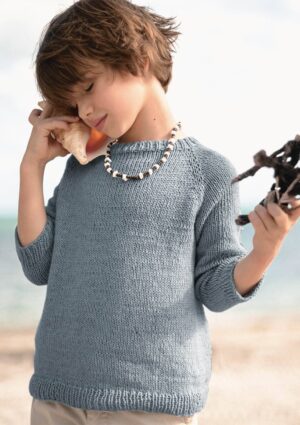 Sandnes Garn Kid's Raglan Sweater