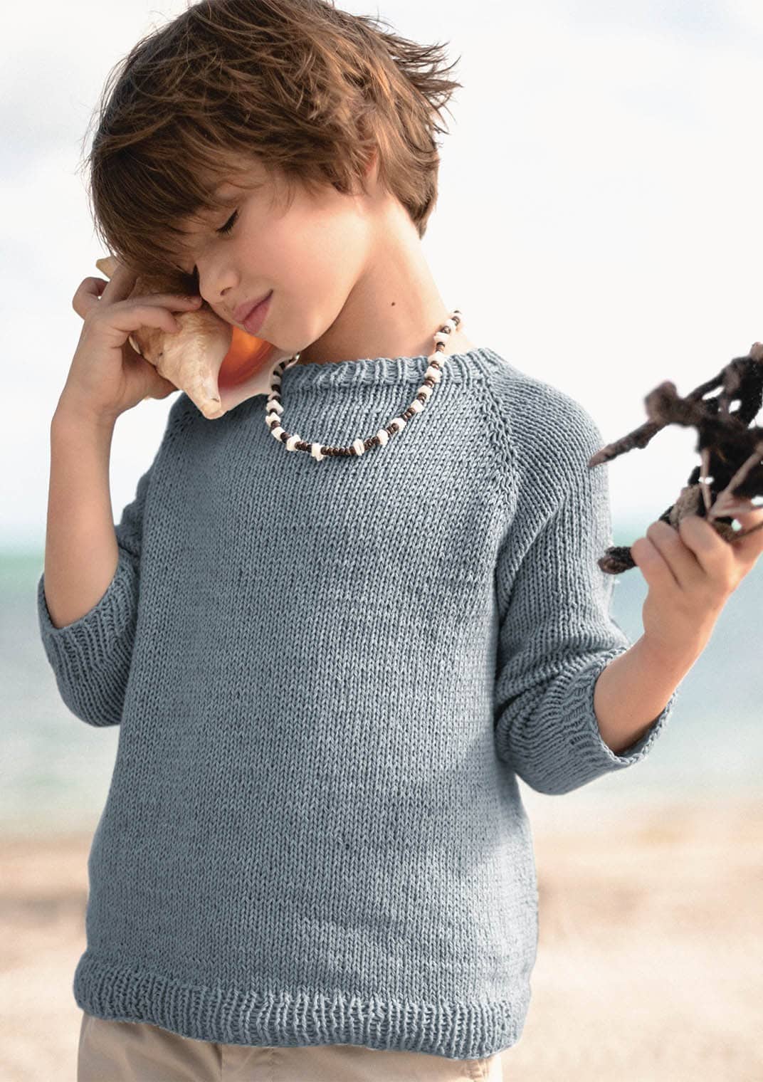 Sandnes Garn Kid's Raglan Sweater