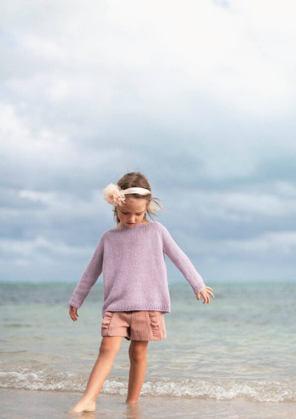Sandnes Garn Kid's Raglan Sweater - Image 3