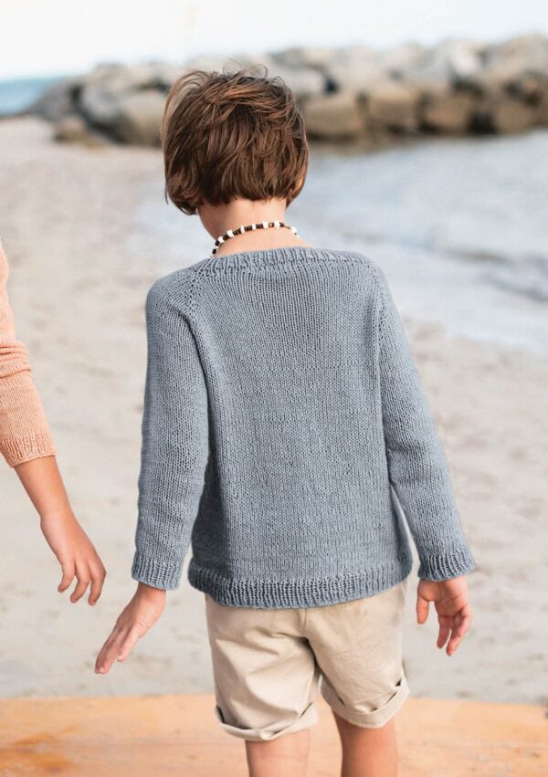 Sandnes Garn Kid's Raglan Sweater - Image 2