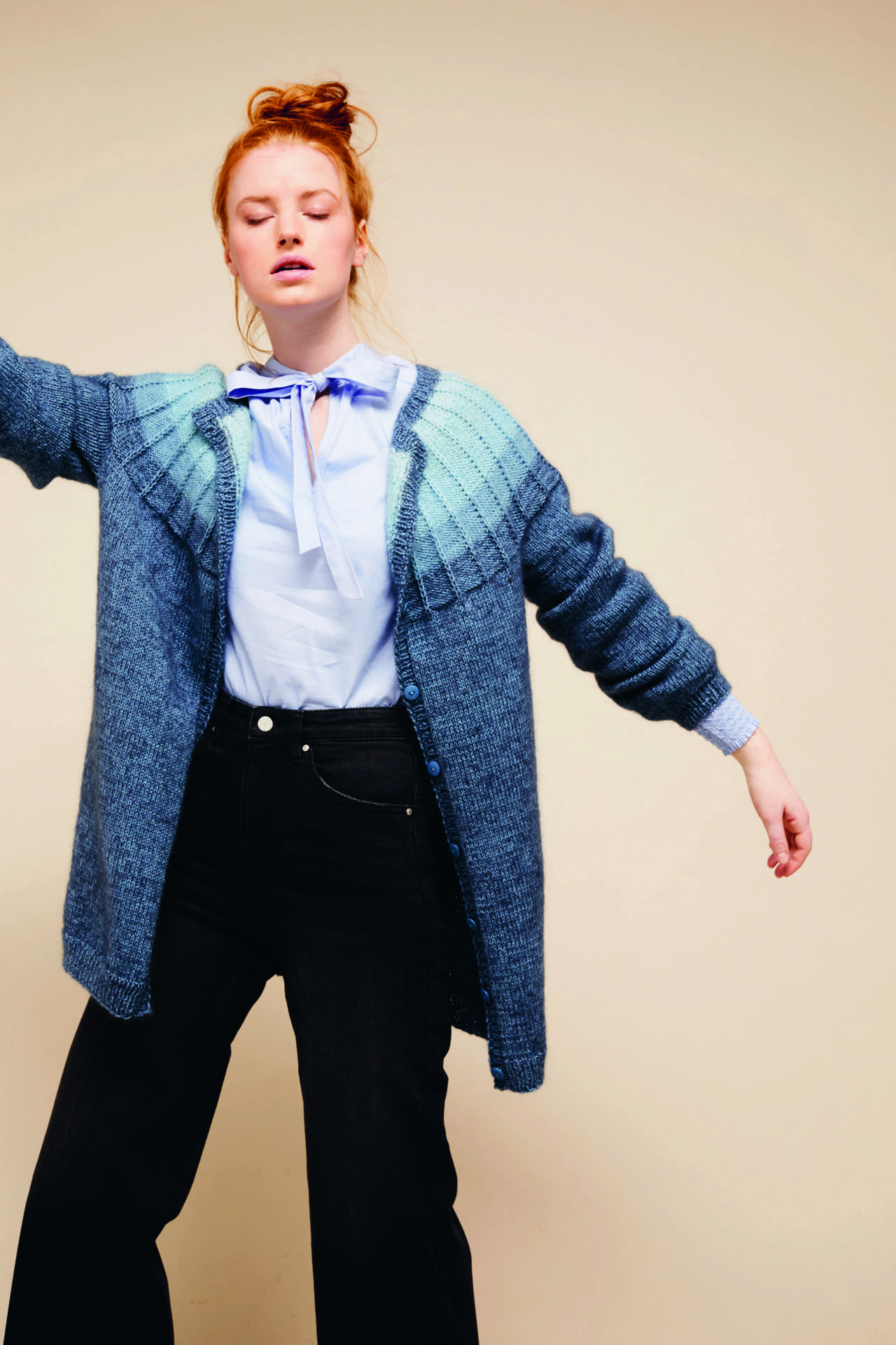 Cotton Grass Cardigan - Nr 5