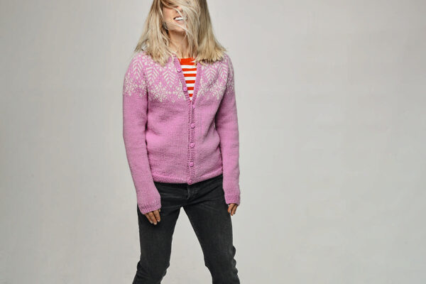 Tiril Eckhoff for Sandnes Garn: Snow Crystal Sweater + Cardigan Patterns - Image 7