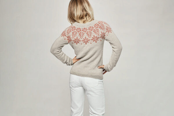 Tiril Eckhoff for Sandnes Garn: Snow Crystal Sweater + Cardigan Patterns - Image 6
