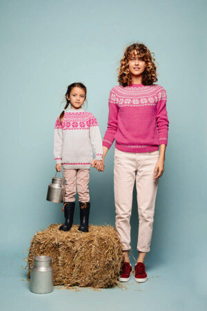 FREE PATTERNS: Sandnes Garn Melkegenser from Tine