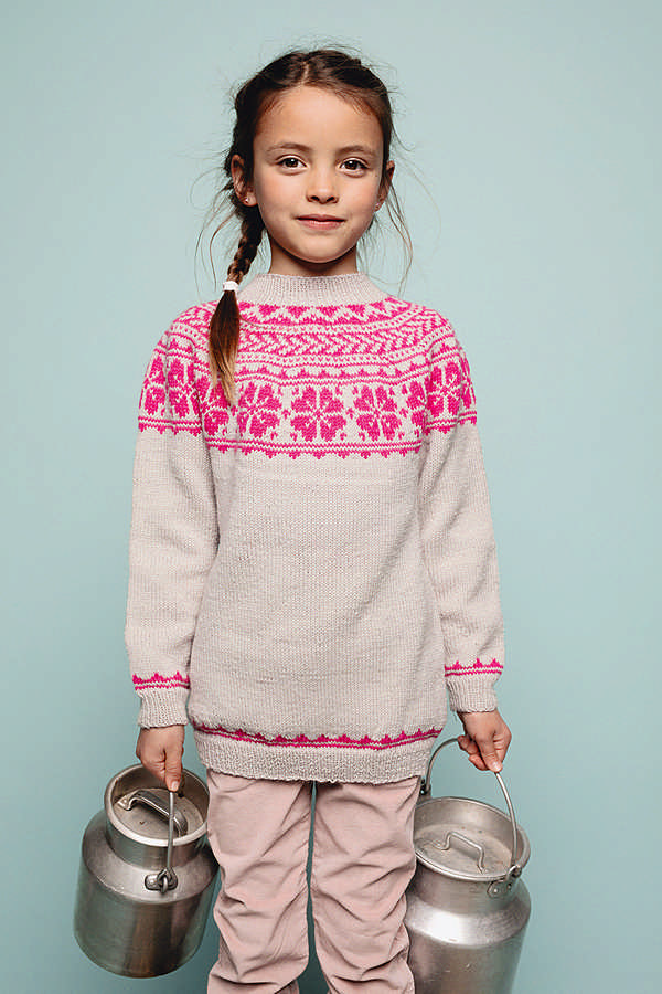 FREE PATTERNS: Sandnes Garn Melkegenser from Tine - Image 5