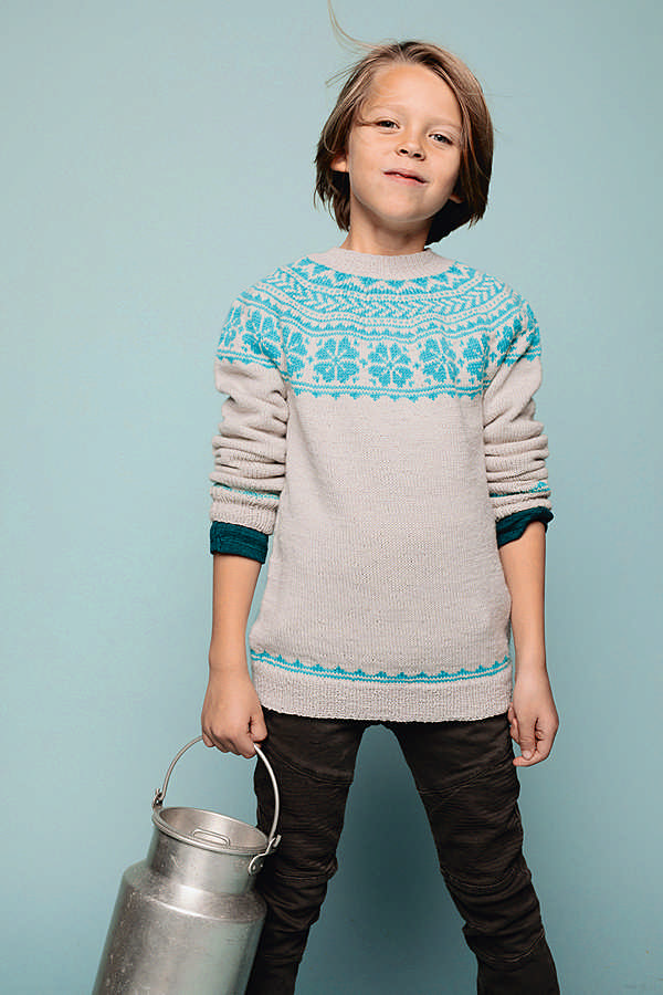 FREE PATTERNS: Sandnes Garn Melkegenser from Tine - Image 3