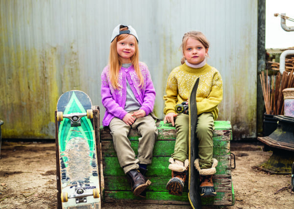 Tiril Eckhoff for Sandnes Garn: Kid's Snow Crystal Sweater + Cardigan Patterns - Image 14