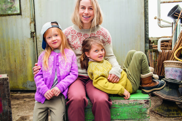 Tiril Eckhoff for Sandnes Garn: Kid's Snow Crystal Sweater + Cardigan Patterns - Image 9