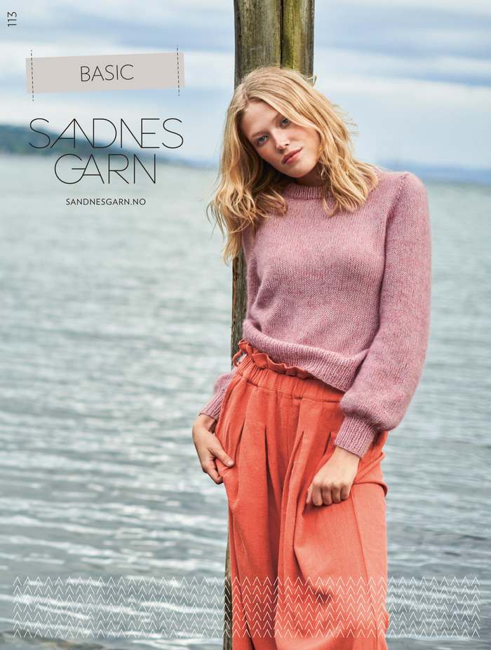 Sandnes Garn Basic Sweater FREE Pattern