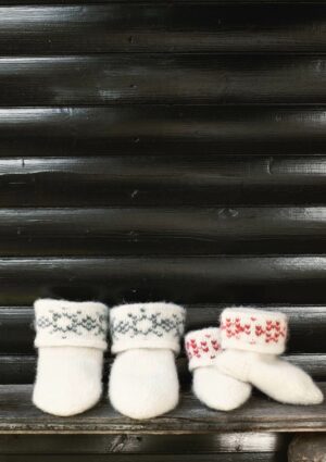 Sandnes Garn Felted Snow Crystal Socks FREE DOWNLOAD