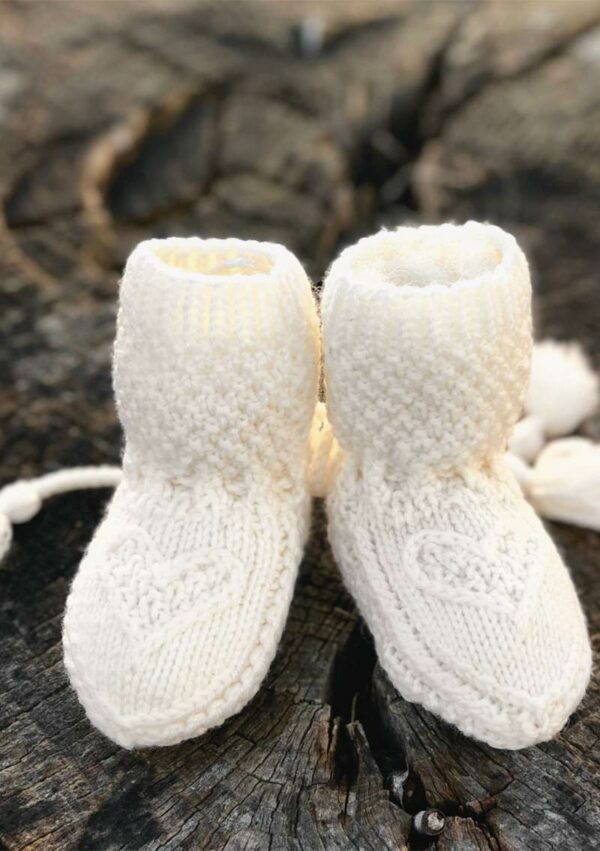 KongleBySigrun Heart Baby Socks - Image 4