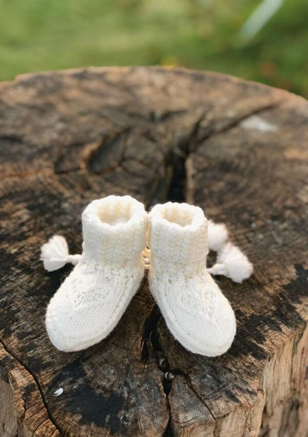 KongleBySigrun Heart Baby Socks - Image 2