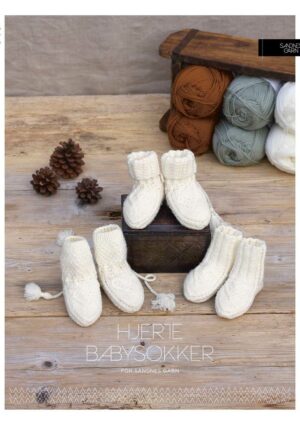 KongleBySigrun Heart Baby Socks