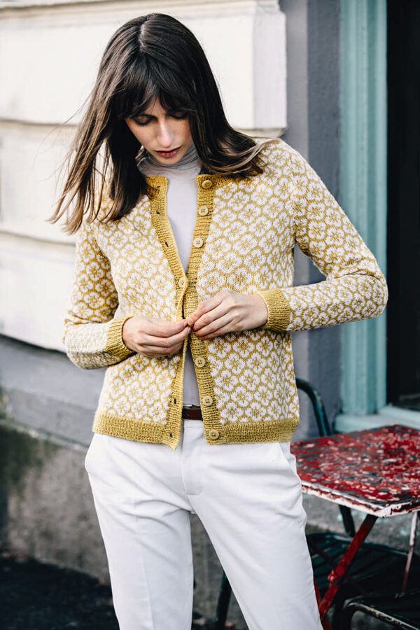 Flower Cardigan FREE PATTERN - Image 3