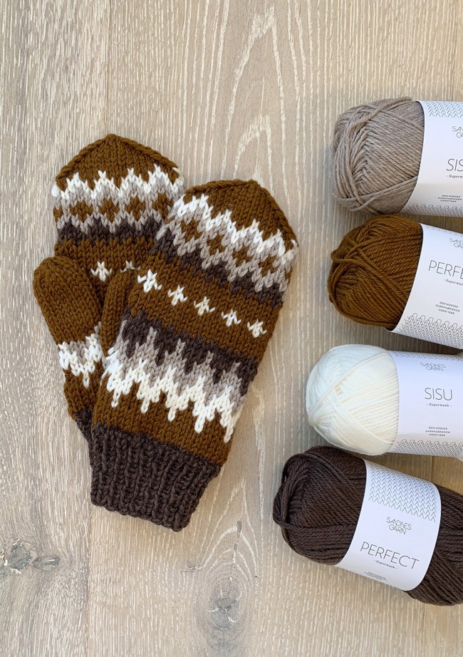 Bernie’s Mittens Pattern By Marie’s Ideas