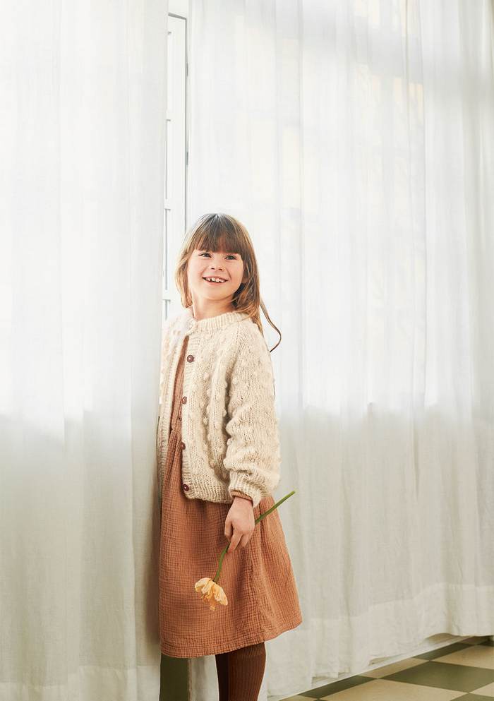 Popcorn sweater
