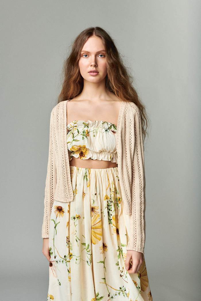 Lavendel Cardigan