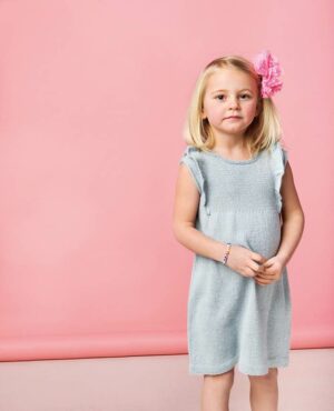 Dress with Flounce
