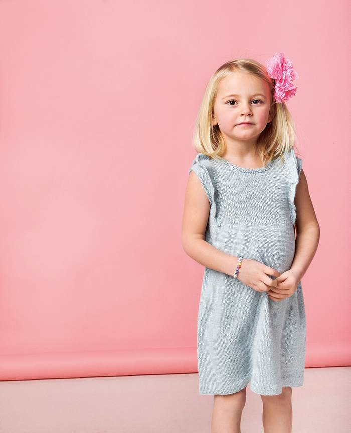 Dress with Flounce