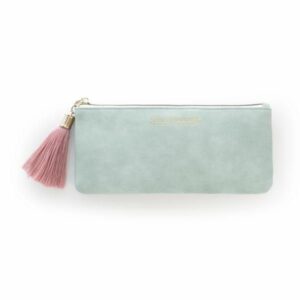 Vegan Leather Pencil Pouch