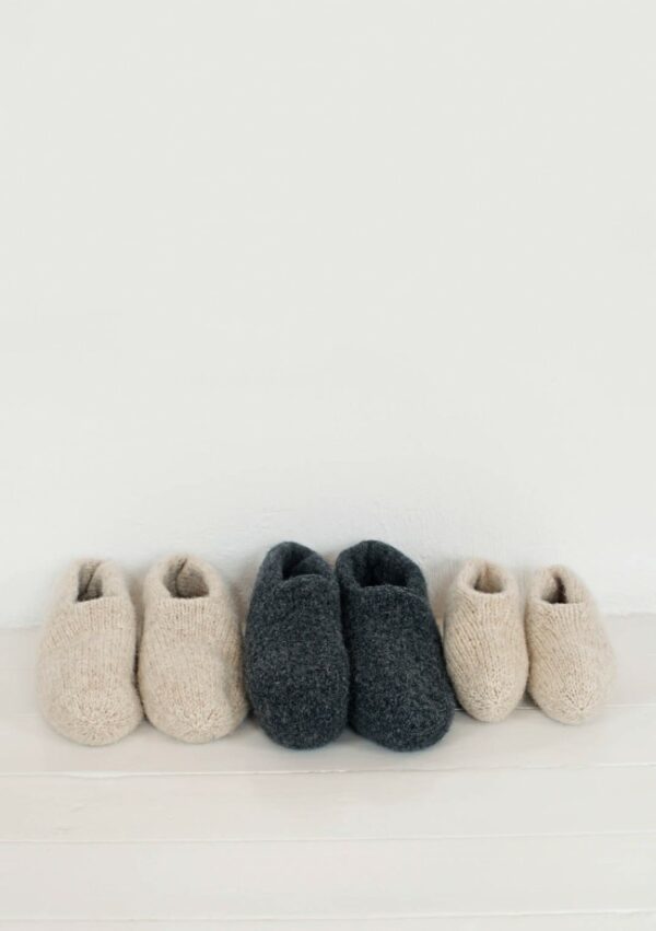 Sandnes Garn Double Slipper Pattern Kit