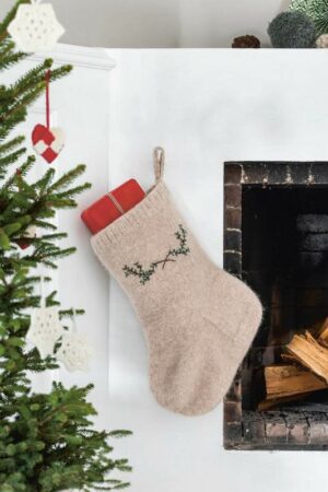 Felted Christmas Stocking