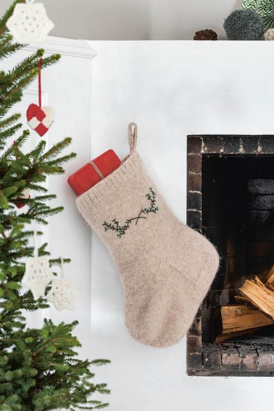 Felted Christmas Stocking