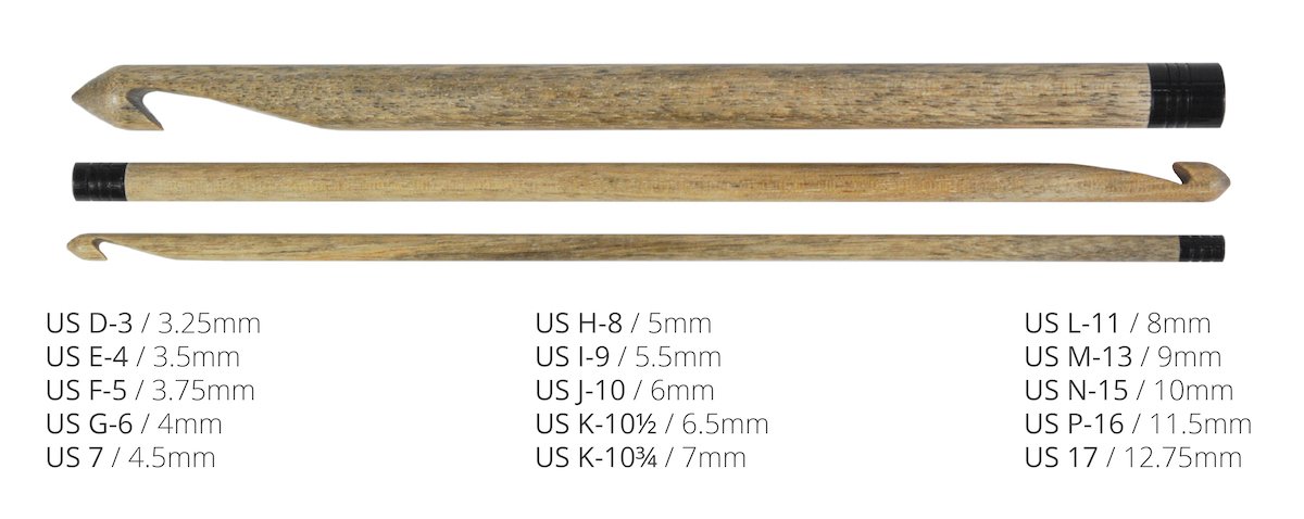 Lykke Driftwood Crochet Hook