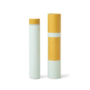 Slim Flask Bottle - Mint/Ochre