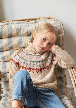 Children's Sweater with Turtleneck