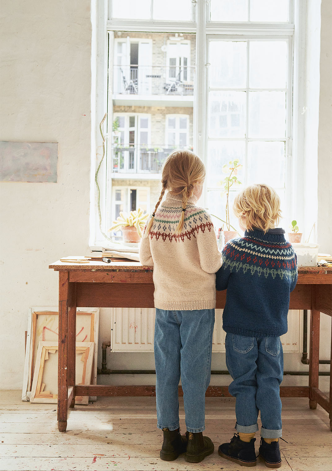Children's Sweater with Turtleneck - Image 3
