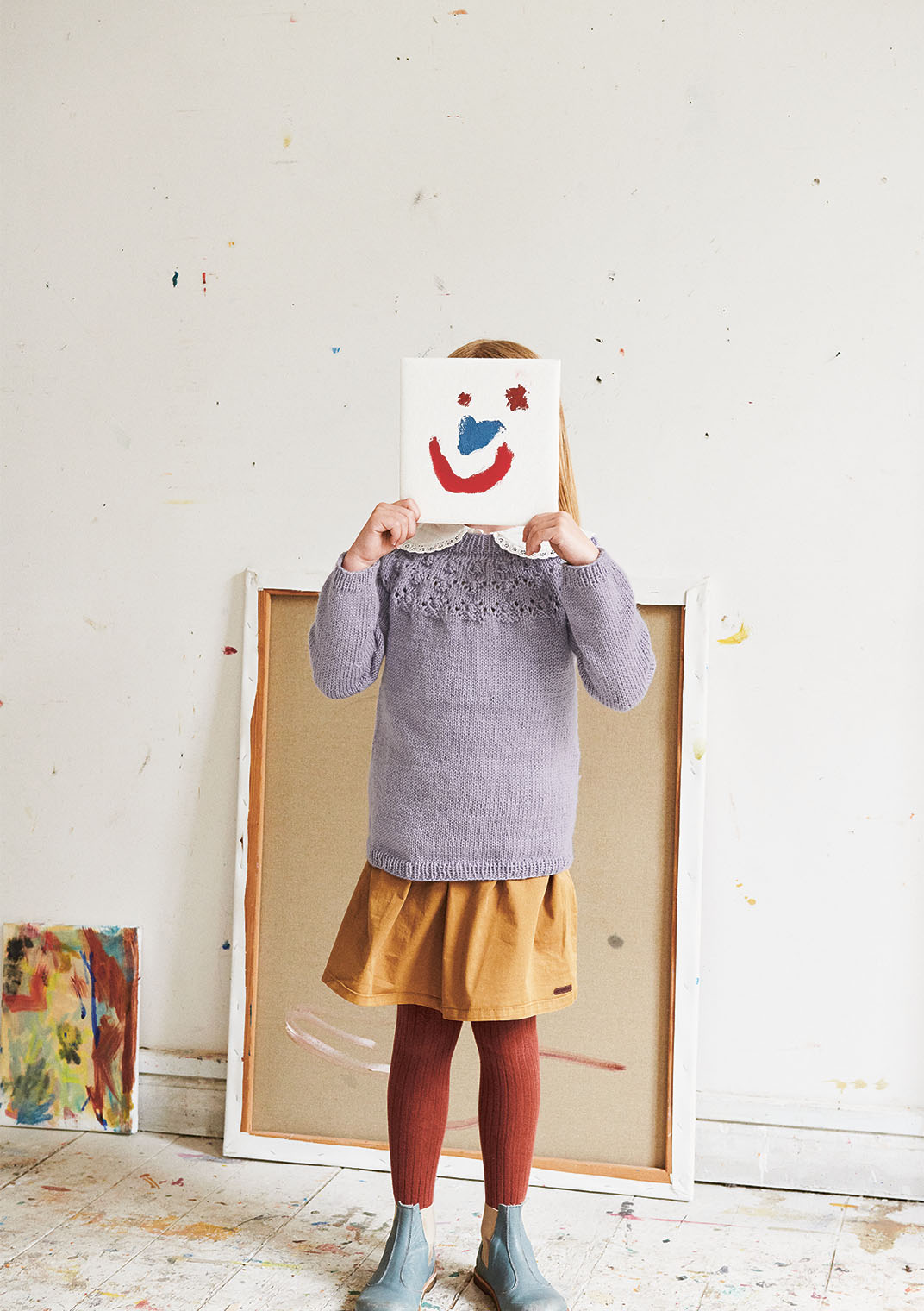 Leah's Lace Pattern Sweater - Image 2