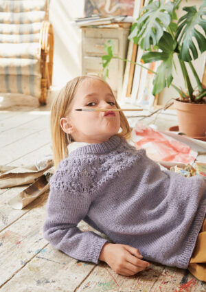 Leah's Lace Pattern Sweater