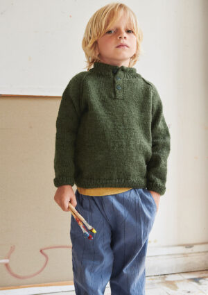 Henrik's Button Sweater