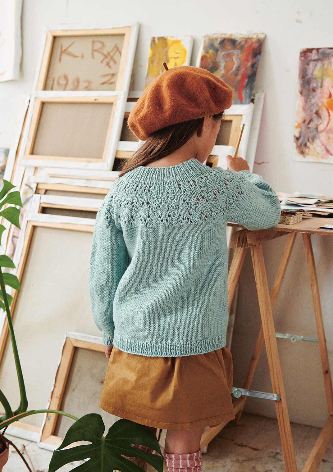Leah's Lace Pattern Cardigan - Image 2