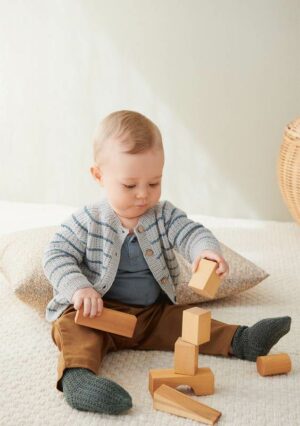 PAUL'S PURL RIB CARDIGAN