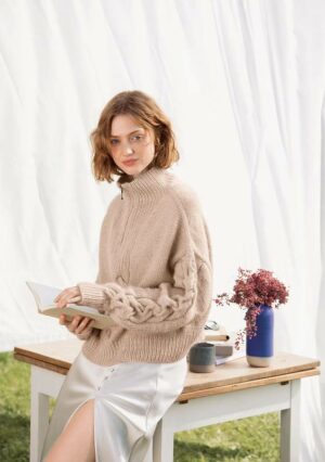 SIENNA ZIPPER SWEATER