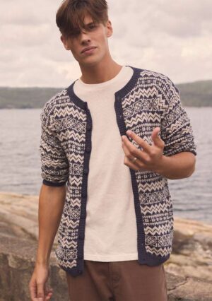 VALLDAL MEN'S CARDIGAN