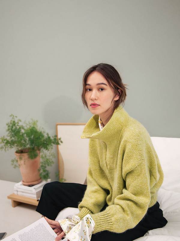 Gia Zipper Sweater - Image 2