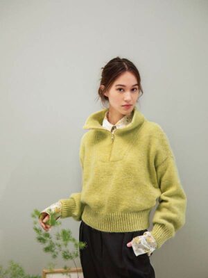 Gia Zipper Sweater
