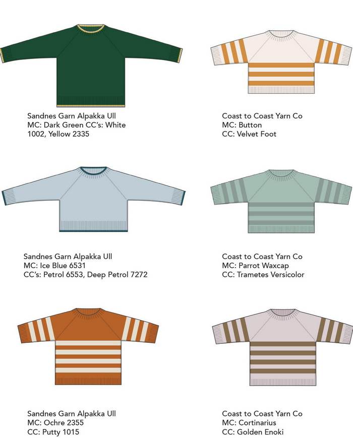 Coloring Book Raglan Sweater by Aimee Sher - Image 2
