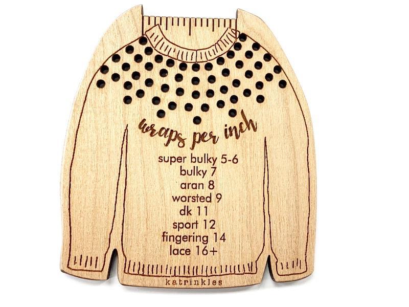 Katrinkles Sweater WPI Tool
