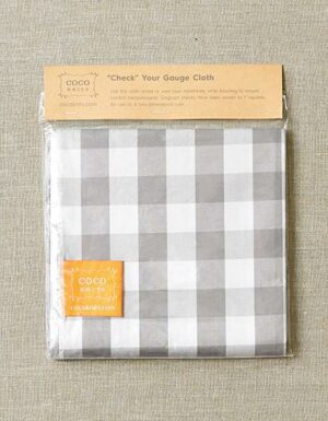 Cocoknits Check Your Gauge Cloth