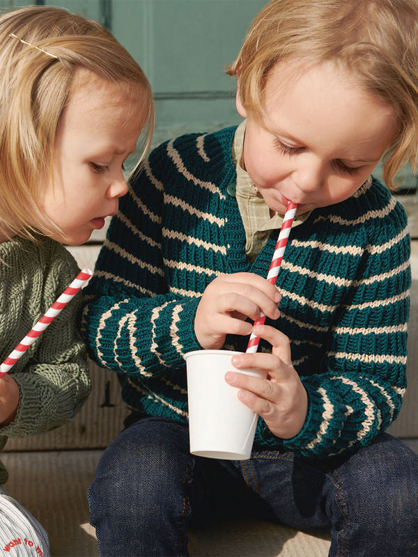 Simon Striped Cardigan - Image 2
