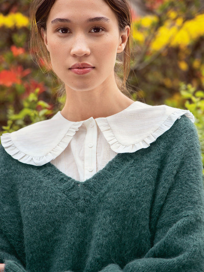 MARLEY V-NECK SWEATER No.14 - 2210 - Image 2
