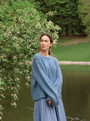 BONNIE CABLE SWEATER- 2210
