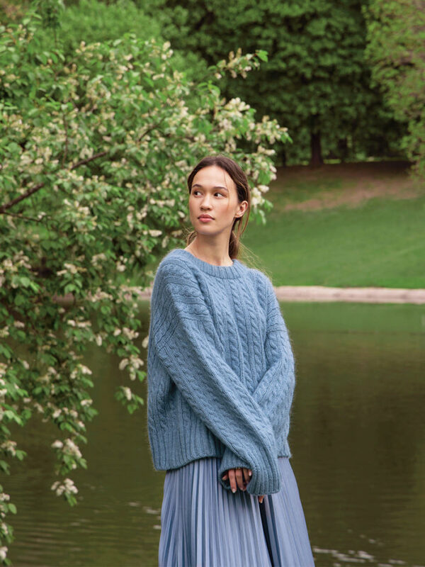 BONNIE CABLE SWEATER- 2210