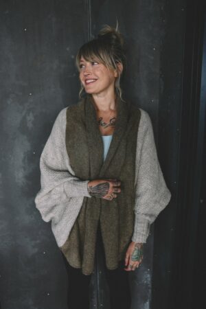 BIG COZY CARDI by Andrea Mowry
