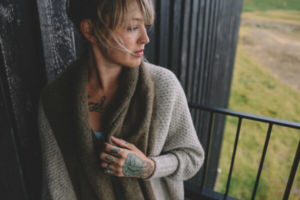 BIG COZY CARDI by Andrea Mowry - Image 2