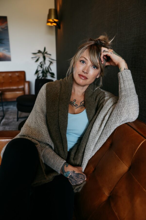 BIG COZY CARDI by Andrea Mowry - Image 4